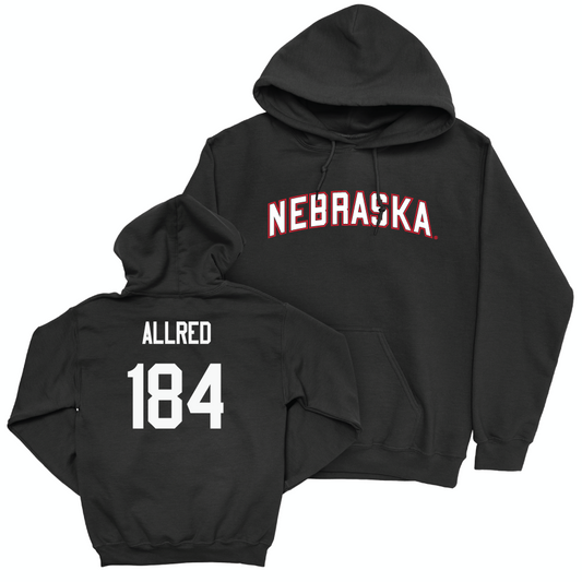 Wrestling Black Nebraska Hoodie - Jacob Van Dee