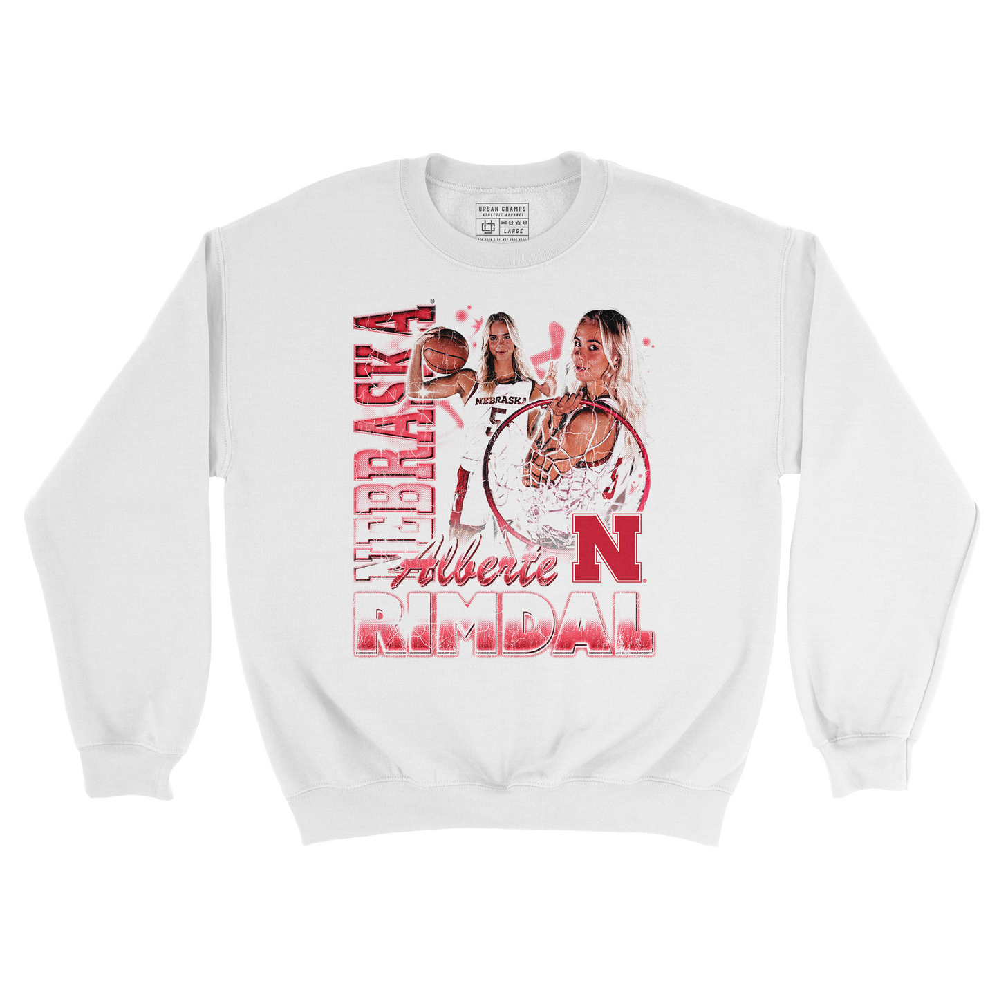 EXCLUSIVE RELEASE: Alberte Rimdal 90s Retro White Crew