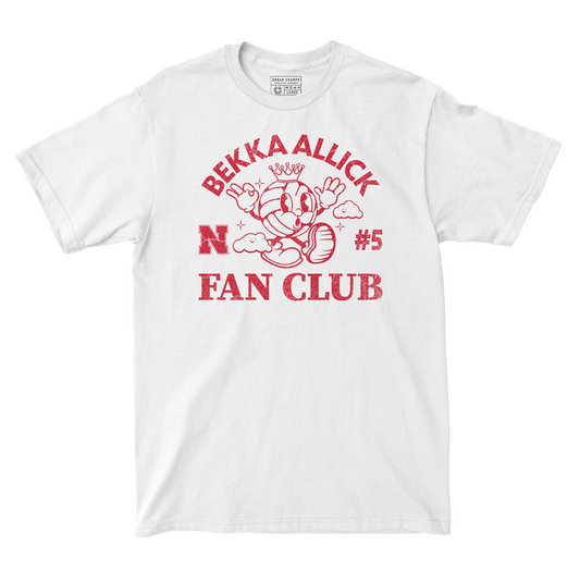 EXCLUSIVE: Nebraska Women's Volleyball - Bekka Allick - Fan Club Collection Tees