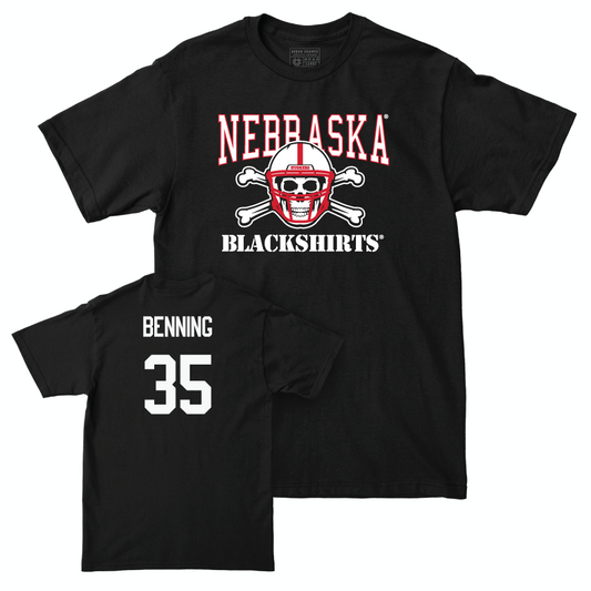 Football Black Blackshirts Tee  - Caleb Benning