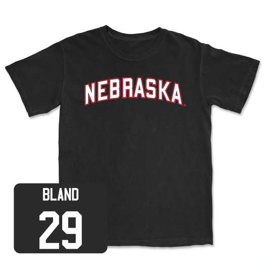 Softball Black Nebraska Tee  - Samantha Bland