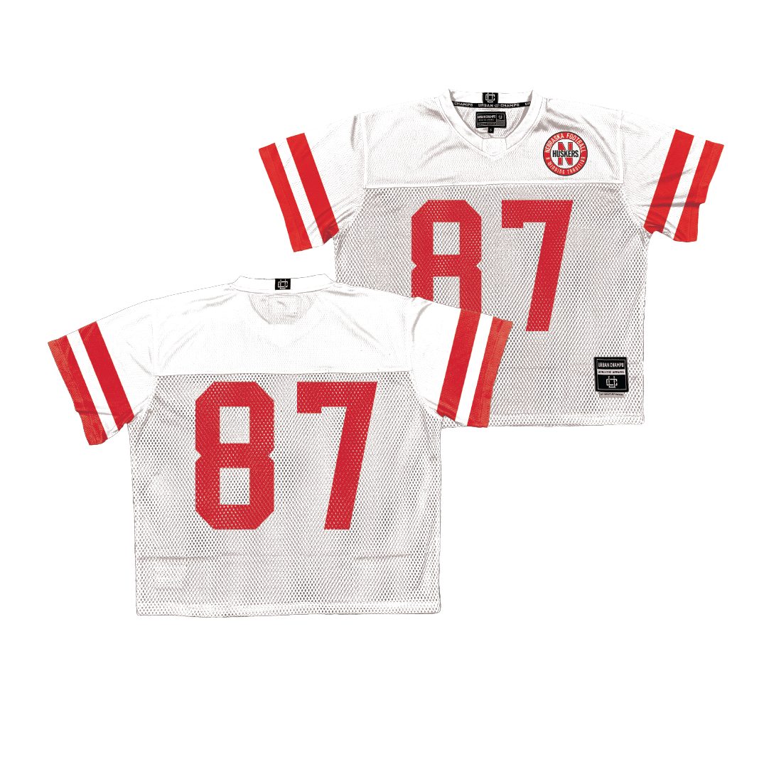 Nebraska Throwback Football Jersey - Nate Boerkircher