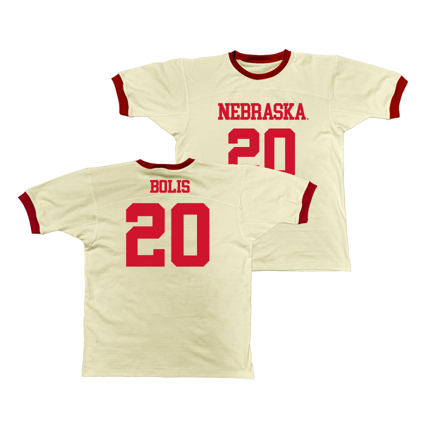 Nebraska Retro Ringer Tee - Justin Bolis