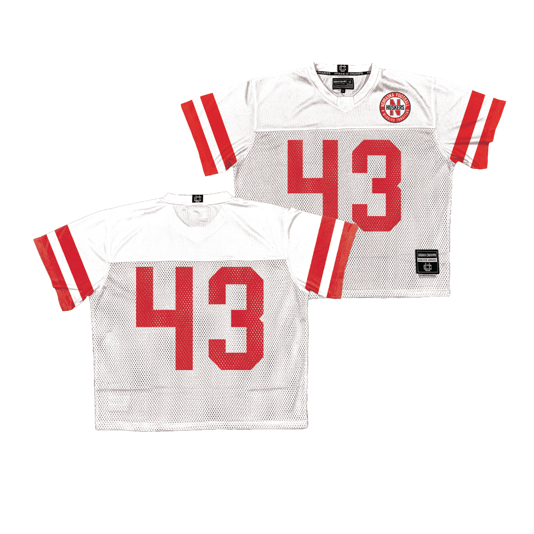 Nebraska Throwback Football Jersey - Michael Booker III