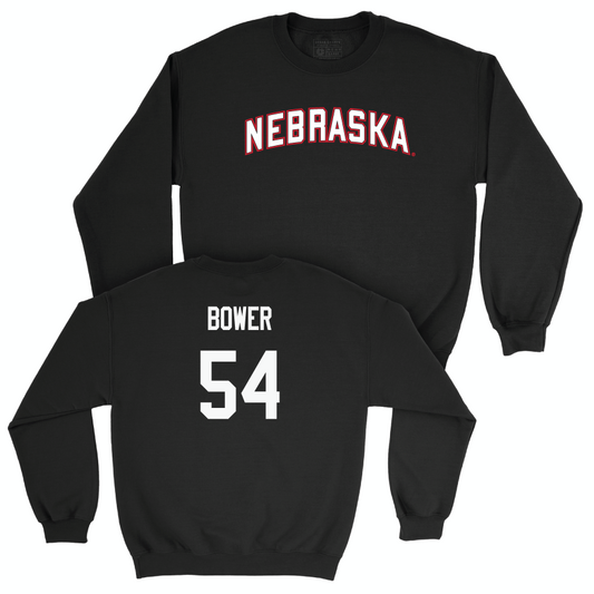 Football Black Nebraska Crew - Jacob Bower