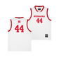 Nebraska Women's Basketball White Jersey - Petra Bozan