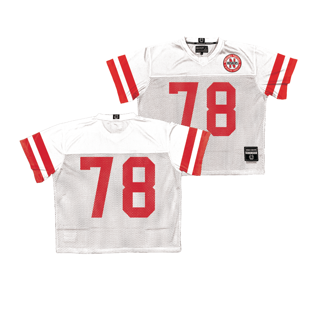 Nebraska Throwback Football Jersey - Jacob Brandl