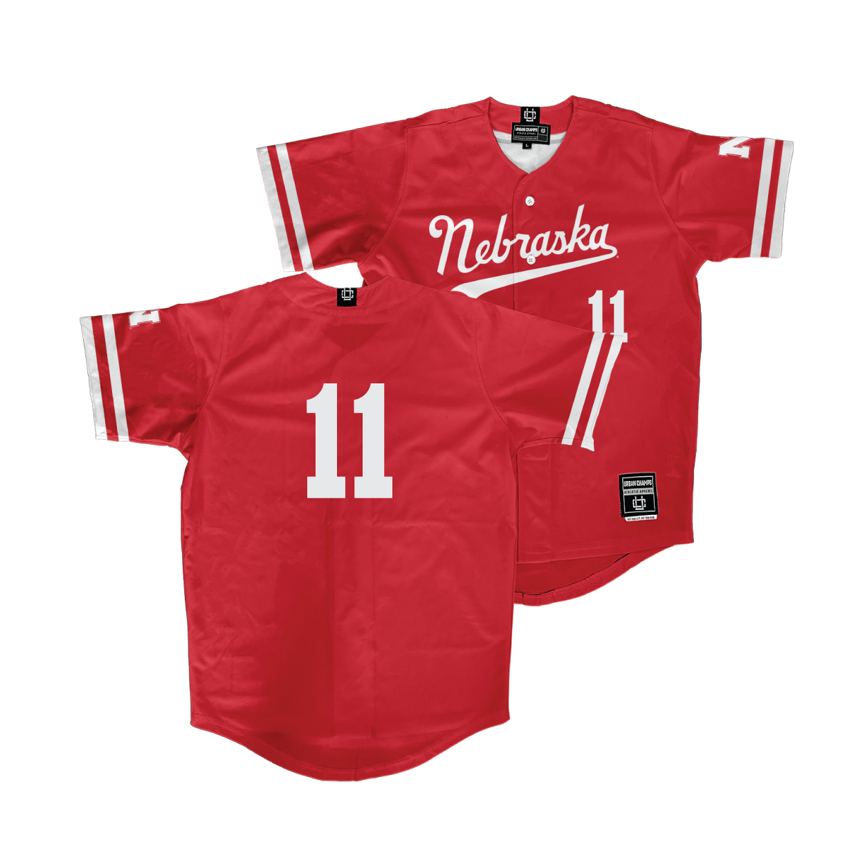 Nebraska Baseball Red Jersey - Max Buettenback | #11