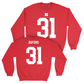 Nebraska Football Red Shirsey Crew  - Mario Buford