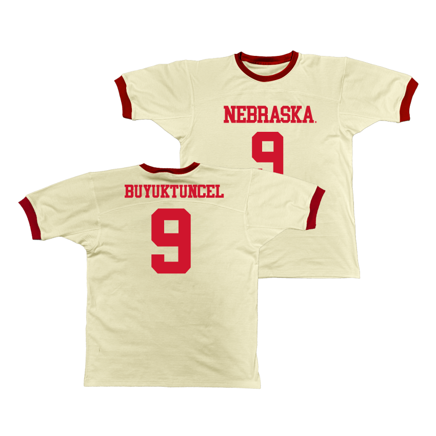 Nebraska Retro Ringer Tee - Berke Buyuktuncel