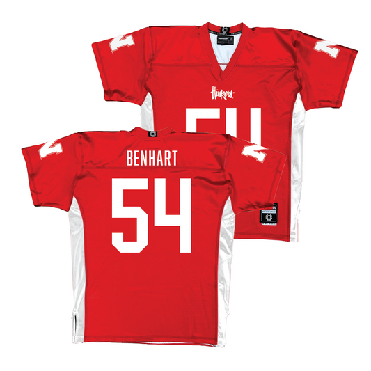 Red Nebraska Football Jersey - Bryce Benhart