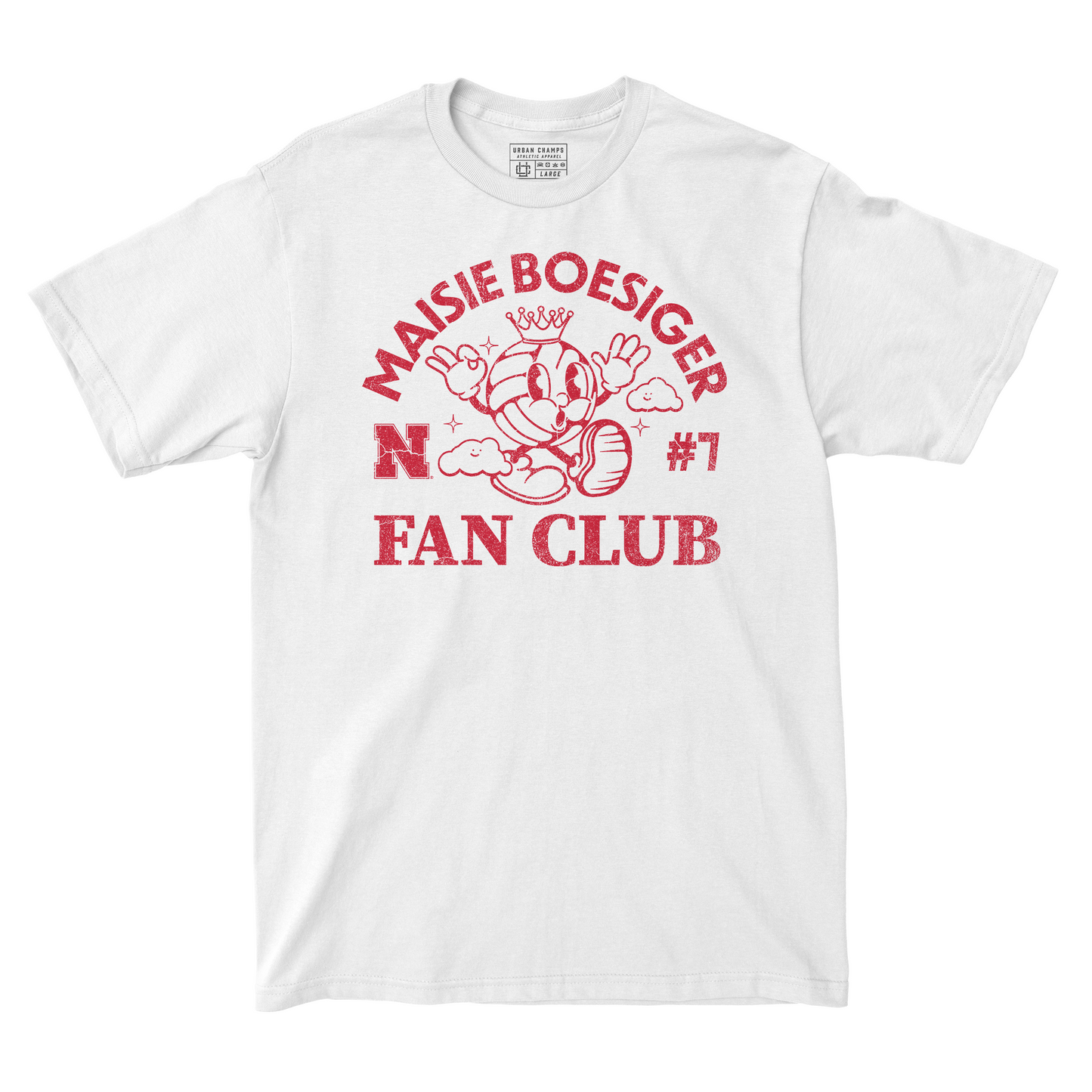EXCLUSIVE: Nebraska Women's Volleyball - Maisie Boesiger - Fan Club Collection Tees
