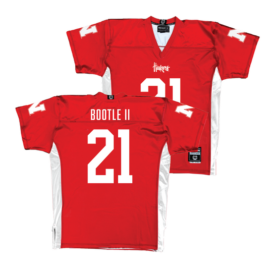 Red Nebraska Football Jersey - Dwight Bootle II