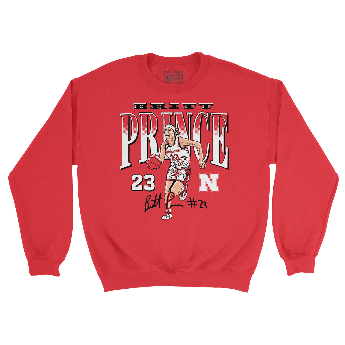 EXCLUSIVE RELEASE: Britt Prince Classics Red Crew