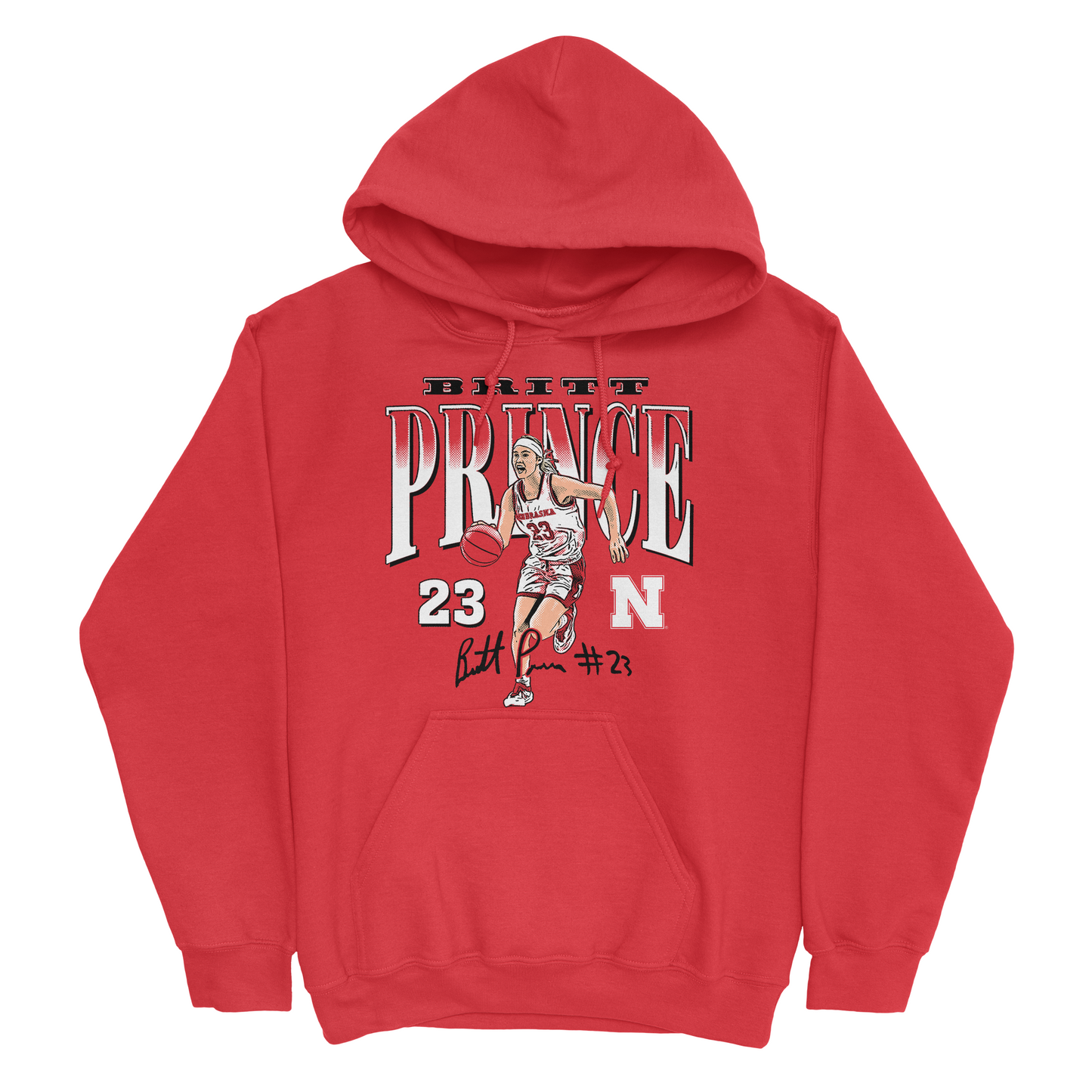 EXCLUSIVE RELEASE: Britt Prince Classics Red Hoodie