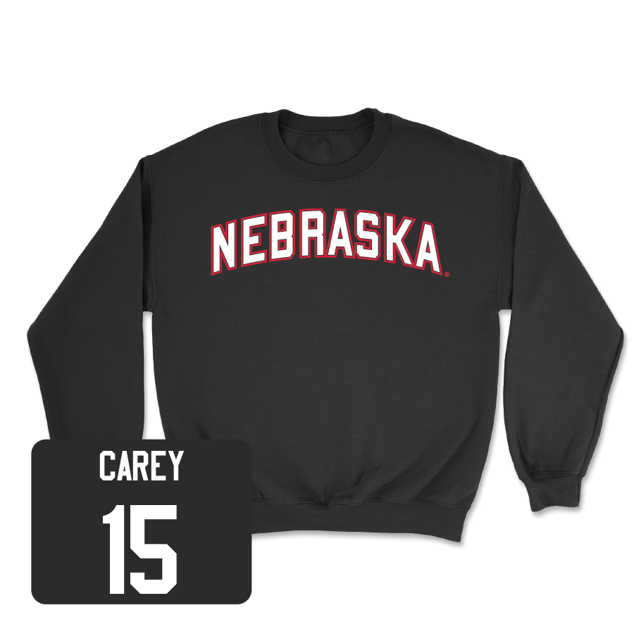 Baseball Black Nebraska Crew - Dylan Carey