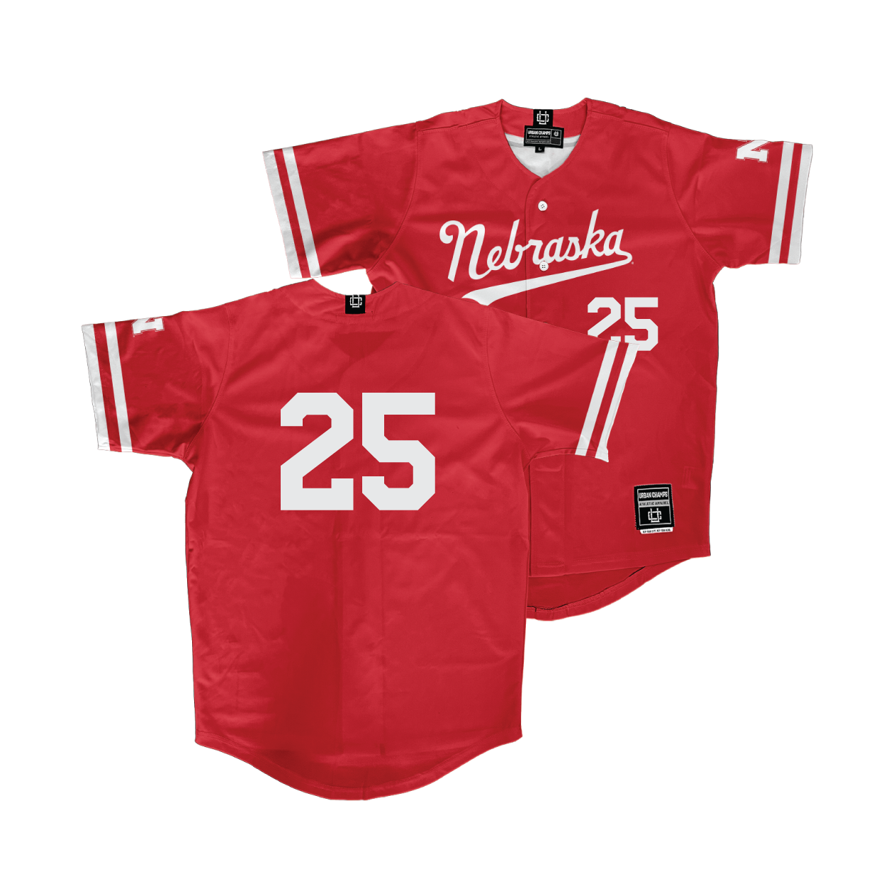 Nebraska Baseball Red Jersey - Drew Christo | #25