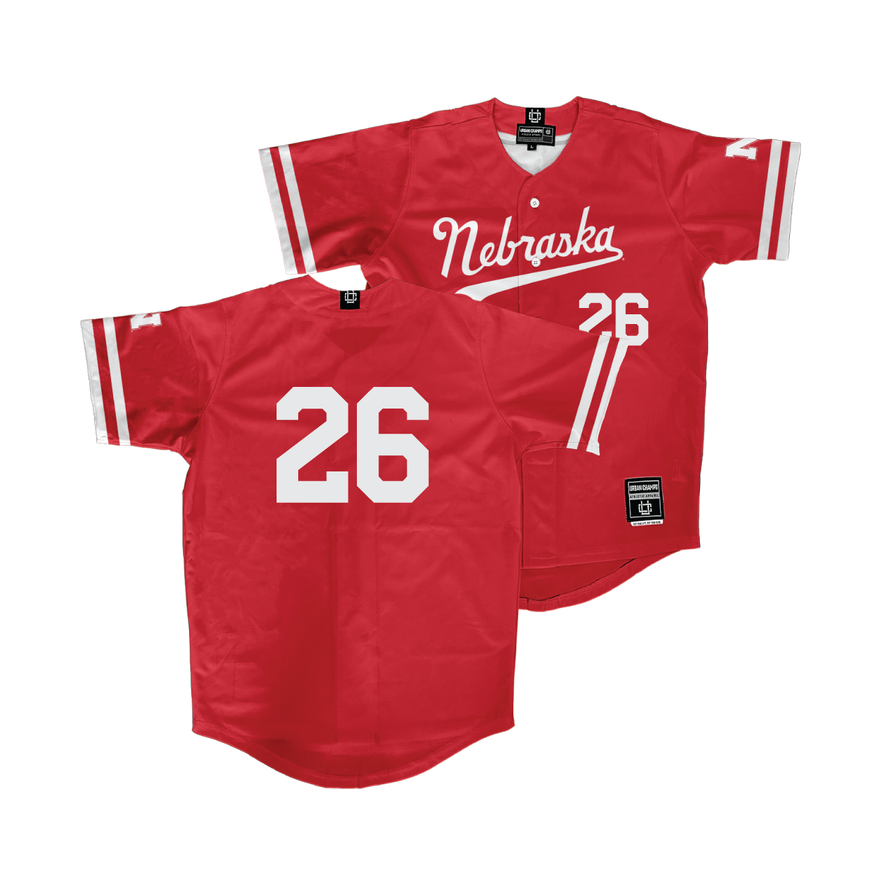 Nebraska Baseball Red Jersey  - TJ Coats