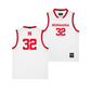 Nebraska Women's Basketball White Jersey - Kendall Coley