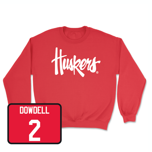 Red Football Huskers Crew  - Dante Dowdell