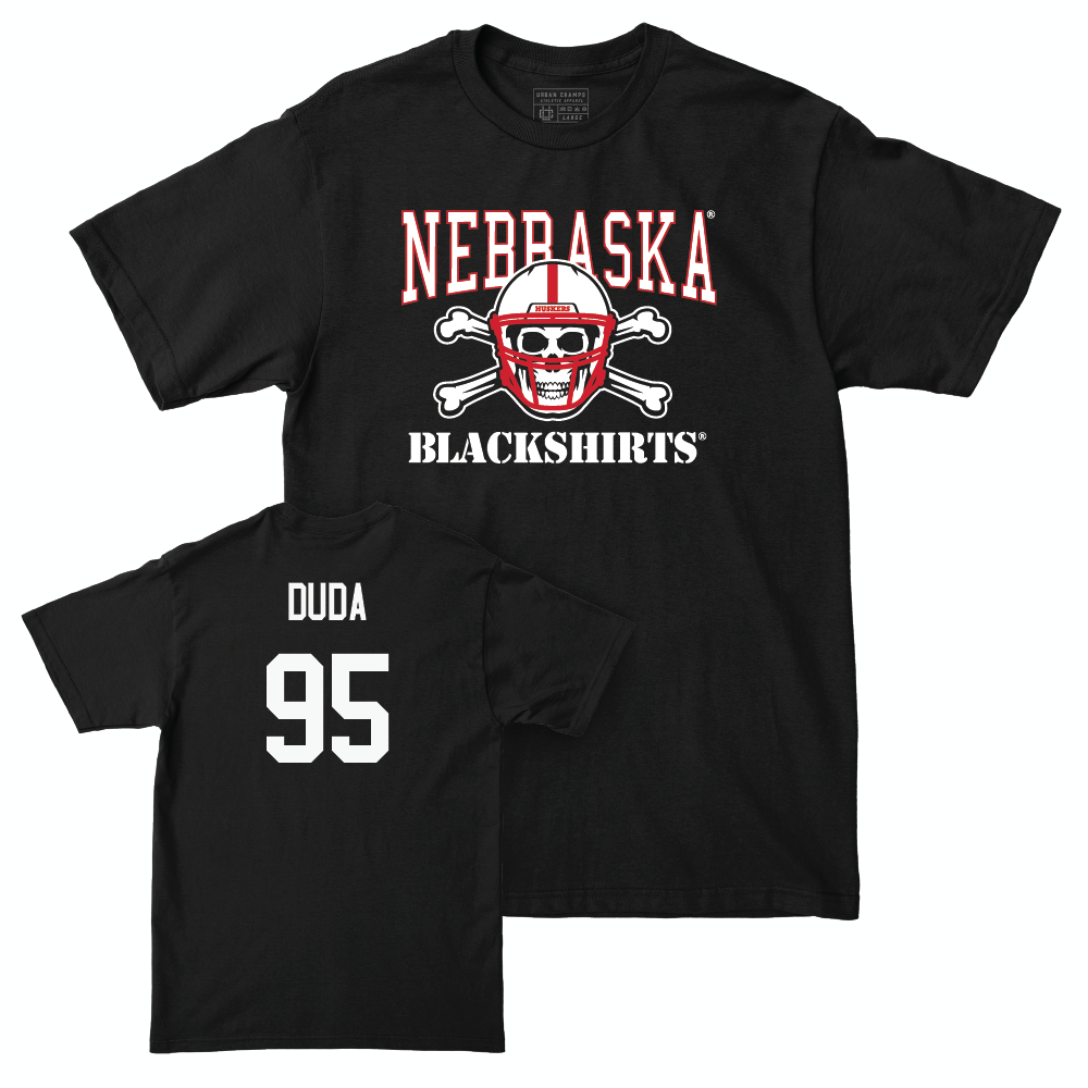 Football Black Blackshirts Tee  - Ethan Duda