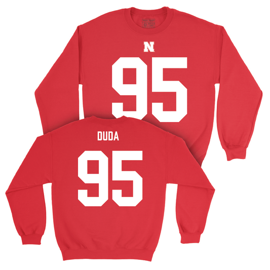 Nebraska Football Red Shirsey Crew  - Ethan Duda