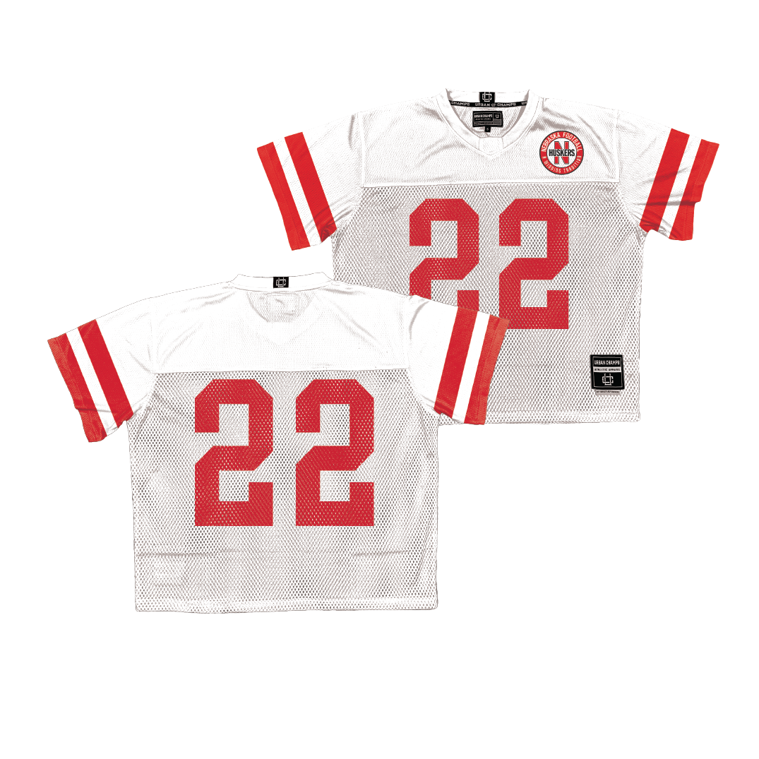 Nebraska Throwback Football Jersey - Gabe Ervin Jr.