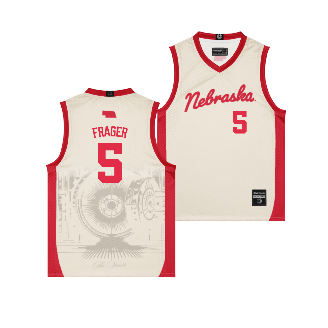 Nebraska Mens Basketball 2025 Campus Edition Jersey - Braden Frager