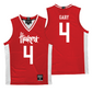Nebraska Men's Basketball Red Jersey - Juwan Gary | #4