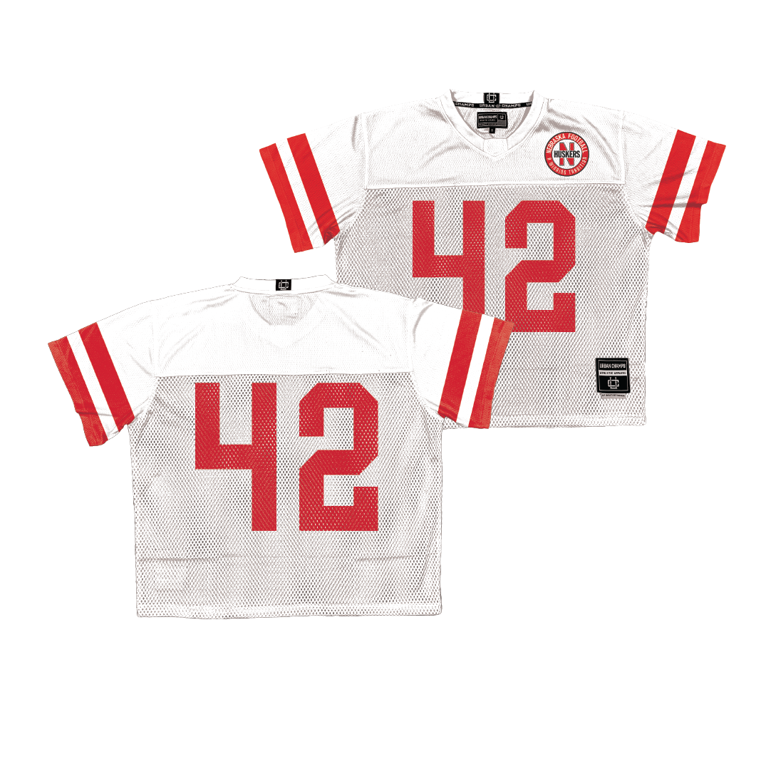 Nebraska Throwback Football Jersey - Mikai Gbayor