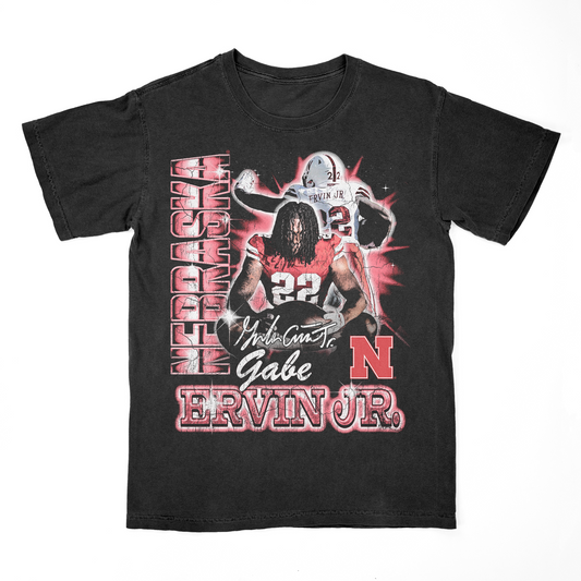 EXCLUSIVE RELEASE: Gabe Ervin Jr 90s Retro Black Tee