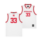 Nebraska Women's Basketball White Jersey - Amiah Hargrove