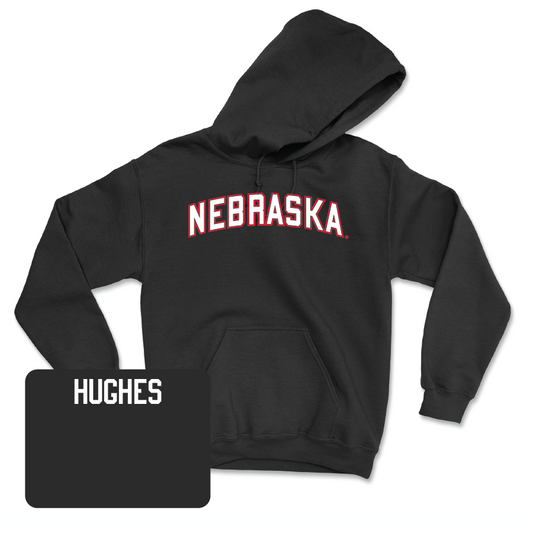 Men's Golf Black Nebraska Hoodie - Rhett Hughes