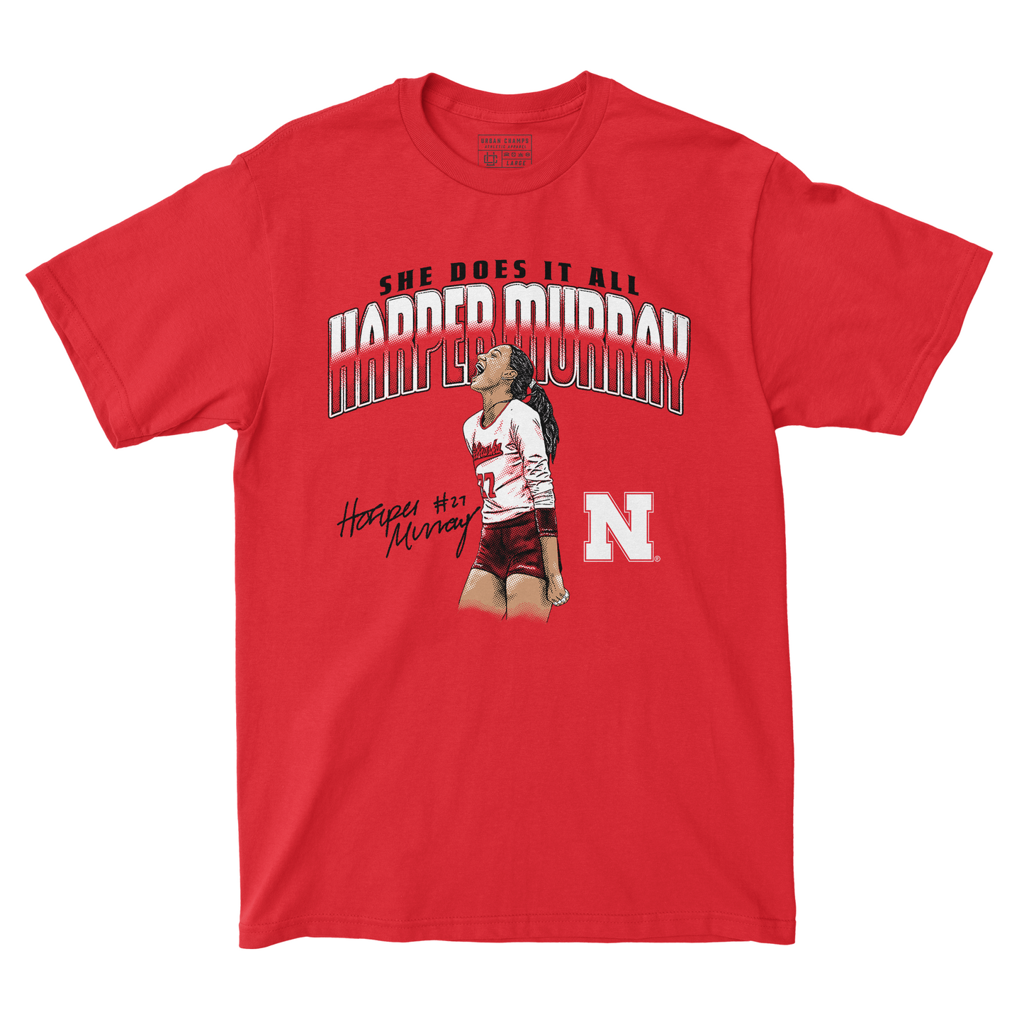 EXCLUSIVE RELEASE: Harper Murray Do It All Red Tee