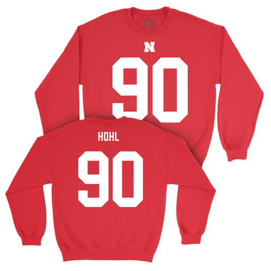 Nebraska Football Red Shirsey Crew  - John Hohl