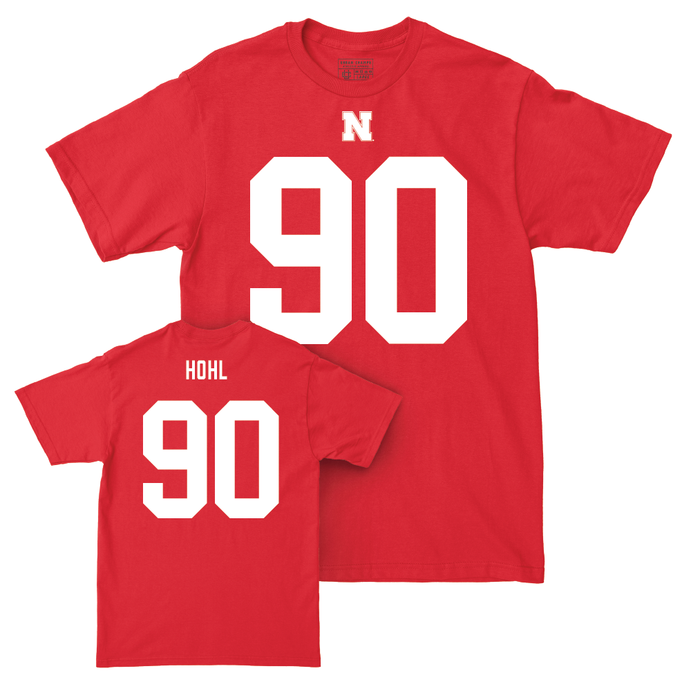 Nebraska Football Red Shirsey Tee  - John Hohl