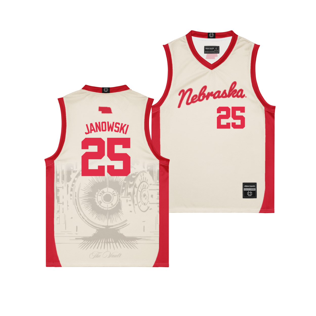 Nebraska Mens Basketball 2025 Campus Edition Jersey - Nick Janowski