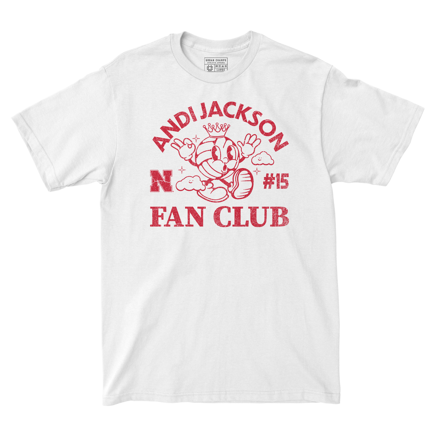 EXCLUSIVE: Nebraska Women's Volleyball - Andi Jackson - Fan Club Collection Tees