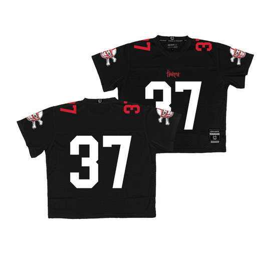 Nebraska Throwback Black Football Jersey - Kamdyn Koch