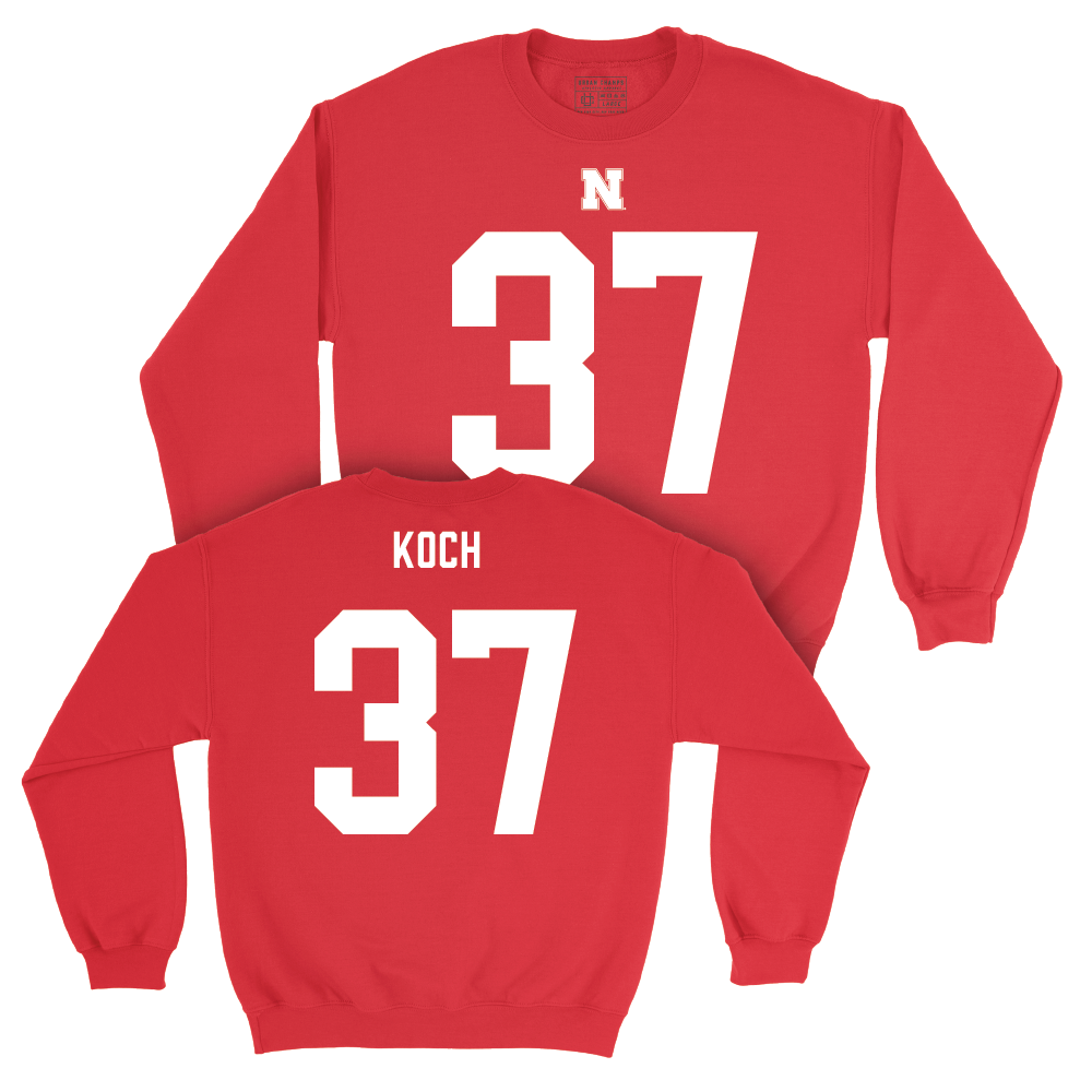 Nebraska Football Red Shirsey Crew  - Kamdyn Koch