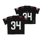 Nebraska Throwback Black Football Jersey - Barret Liebentritt