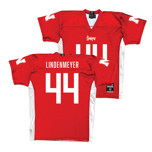 Red Nebraska Football Jersey - Luke Lindenmeyer