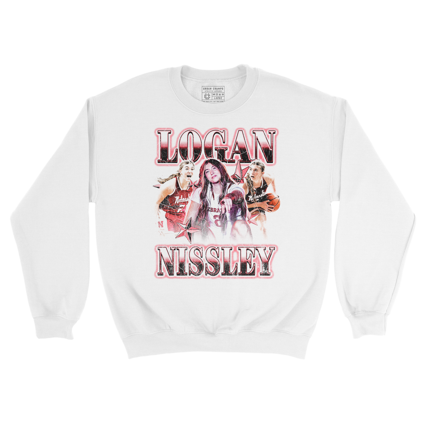 EXCLUSIVE RELEASE: Logan Nissley 90s Retro White Crew