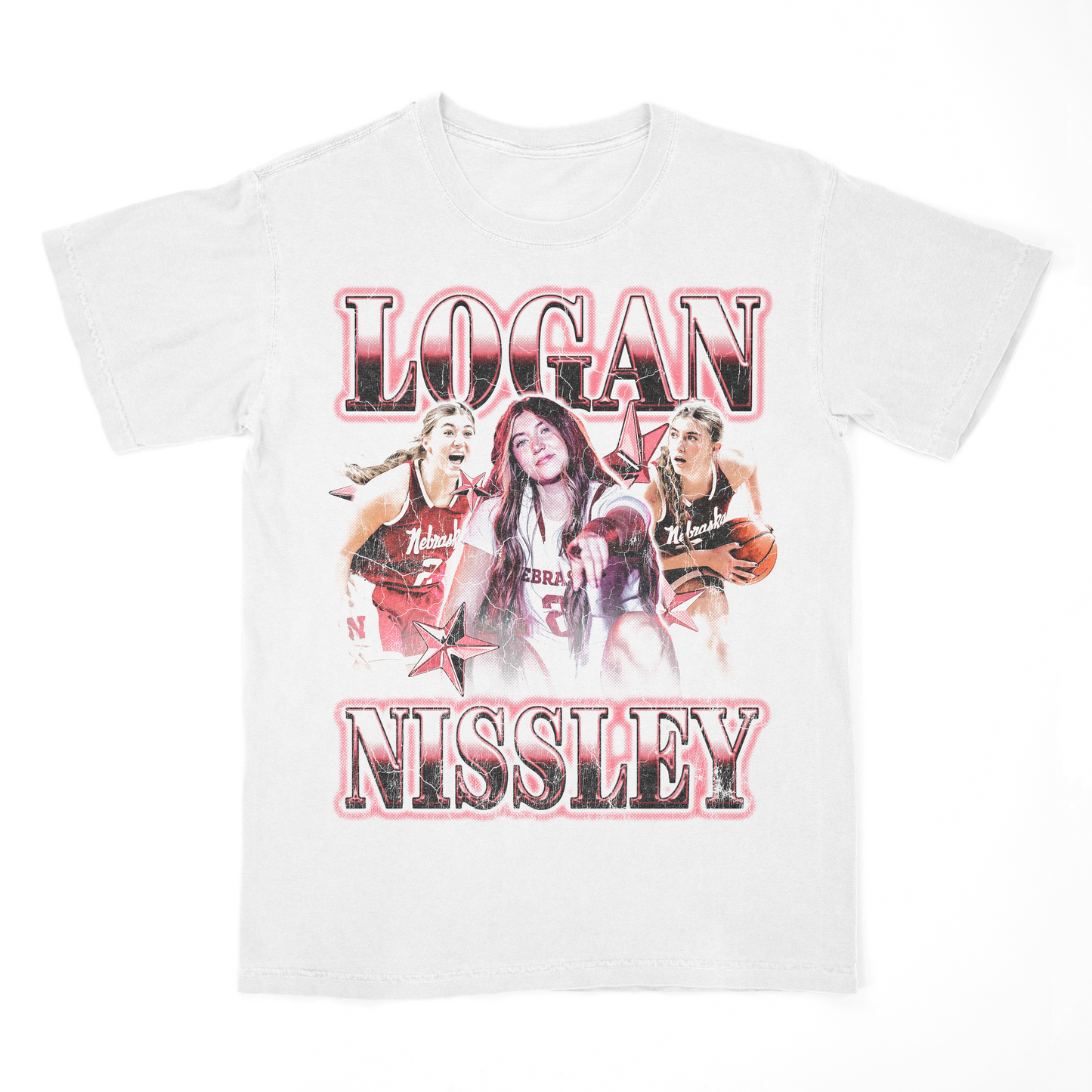 EXCLUSIVE RELEASE: Logan Nissley 90s Retro White Tee