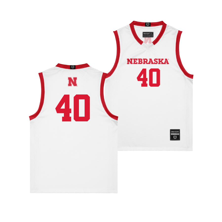 Nebraska Women's Basketball White Jersey - Alexis Markowski