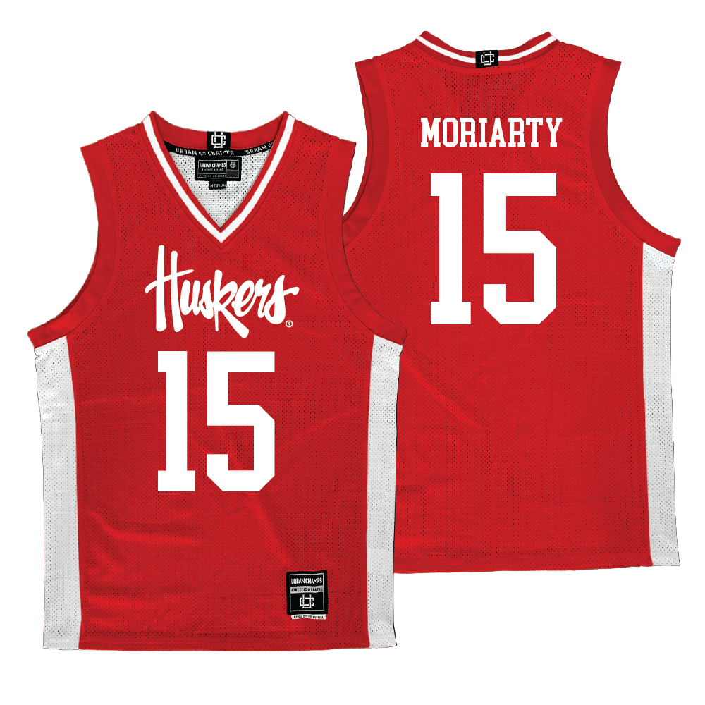 Nebraska Women's Basketball Red Jersey - Kendall Moriarty | #15