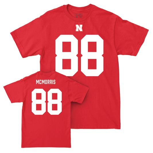 Nebraska Football Red Shirsey Tee  - Isaiah McMorris