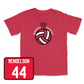 Red Women's Volleyball Crown Tee