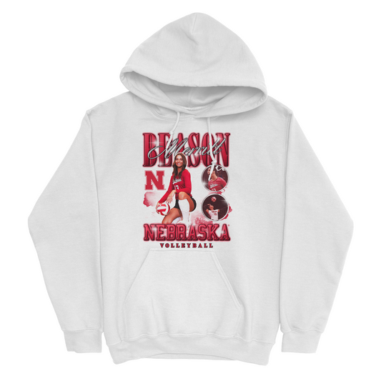 EXCLUSIVE RELEASE: Merritt Beason Retro White Hoodie