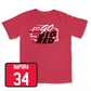 Red Women's Soccer GBR Tee Youth Large / Allison Napora | #34